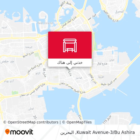 خريطة Kuwait Avenue-3/Bu Ashira