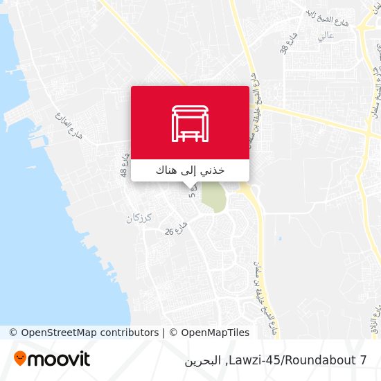 خريطة Lawzi-45/Roundabout 7