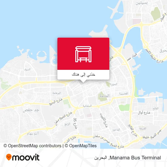خريطة Manama Bus Terminal