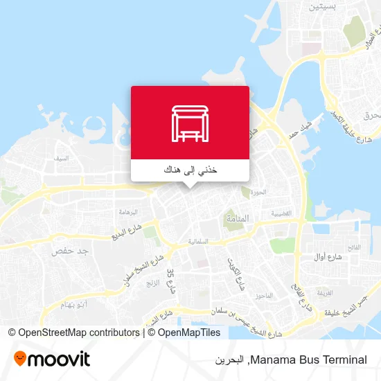 خريطة Manama Bus Terminal