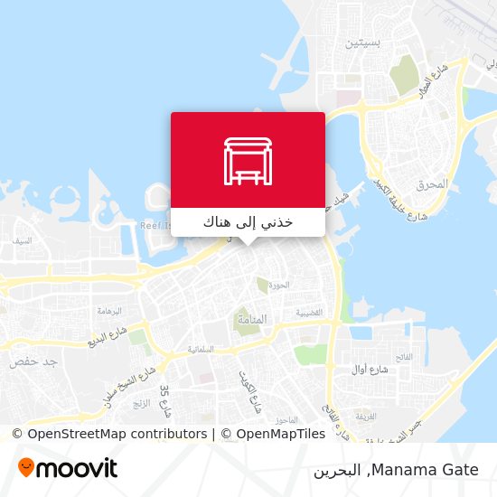خريطة Manama Gate