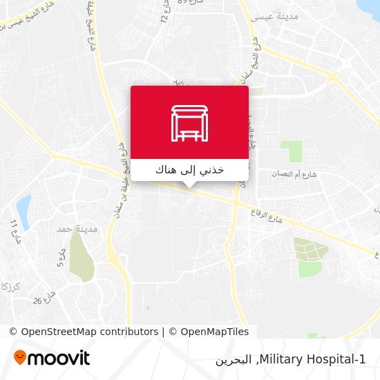 خريطة Military Hospital-1