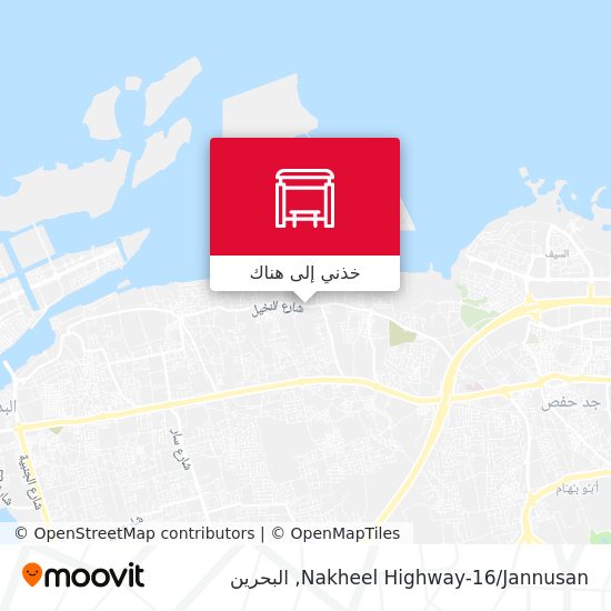 خريطة Nakheel Highway-16/Jannusan