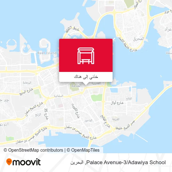 خريطة Palace Avenue-3/Adawiya School