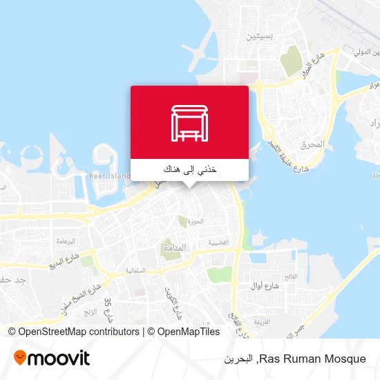 خريطة Ras Ruman Mosque