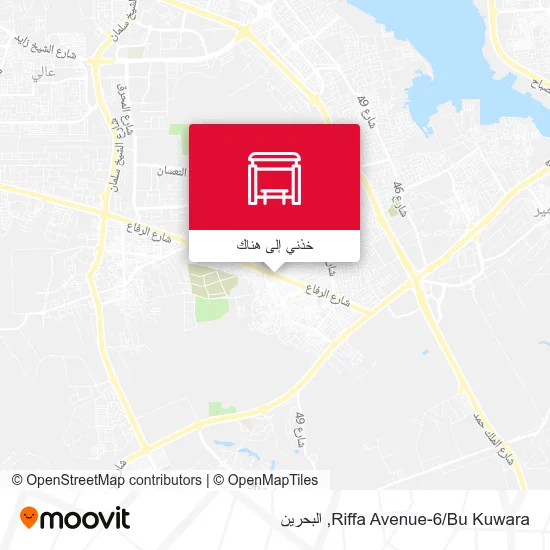خريطة Riffa Avenue-6/Bu Kuwara
