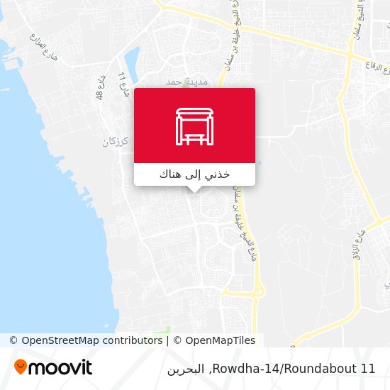خريطة Rowdha-14/Roundabout 11