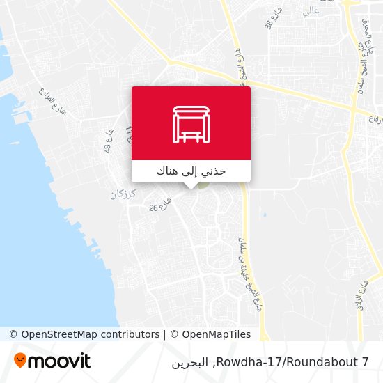 خريطة Rowdha-17/Roundabout 7