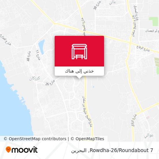 خريطة Rowdha-26/Roundabout 7