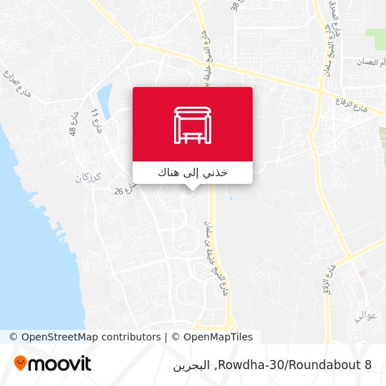 خريطة Rowdha-30/Roundabout 8
