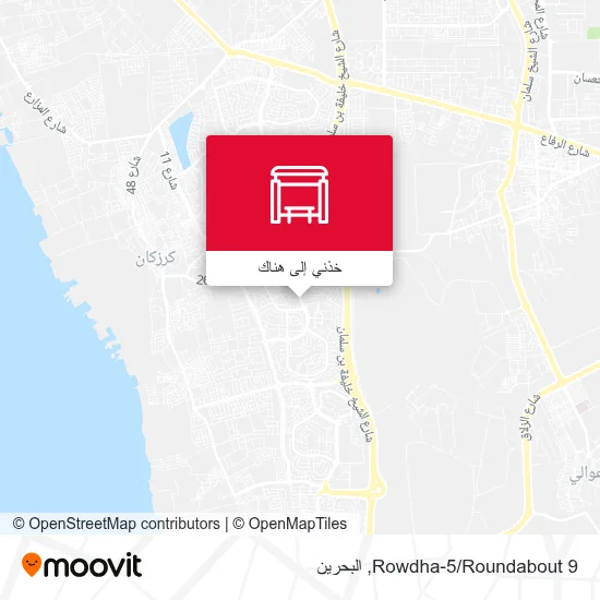 خريطة Rowdha-5/Roundabout 9