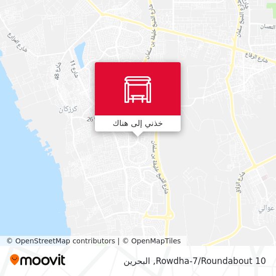 خريطة Rowdha-7/Roundabout 10
