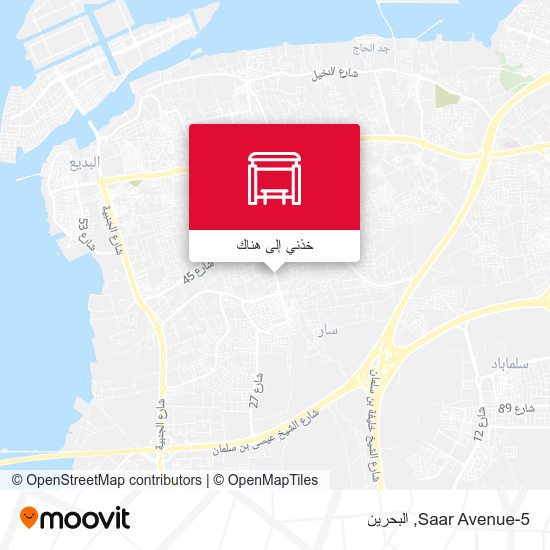خريطة Saar Avenue-5