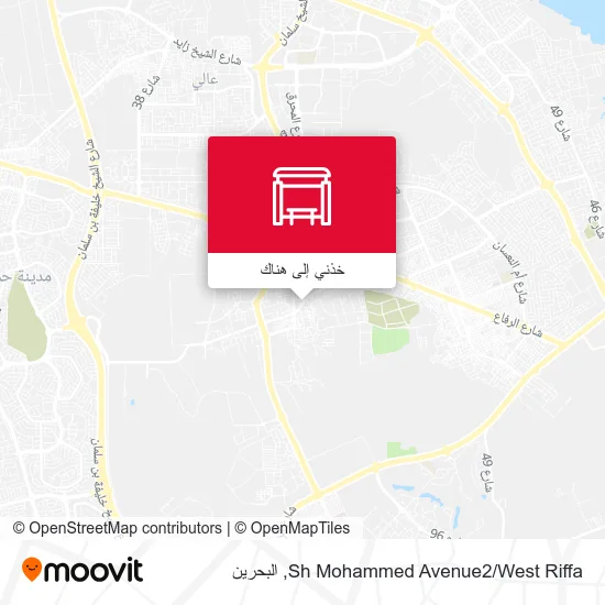 خريطة Sh Mohammed Avenue2/West Riffa