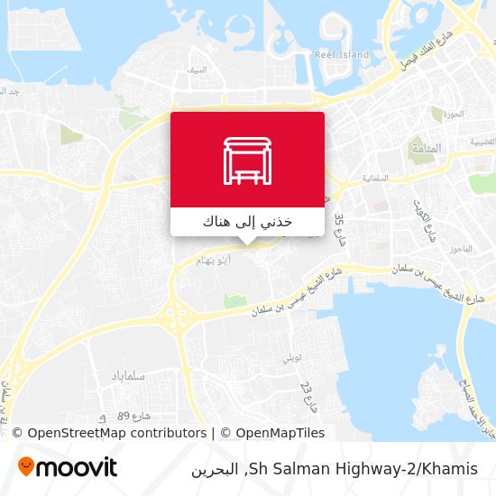 خريطة Sh Salman Highway-2/Khamis