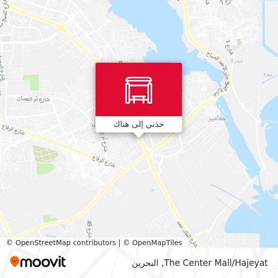 خريطة The Center Mall/Hajeyat