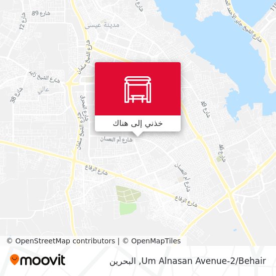 خريطة Um Alnasan Avenue-2/Behair