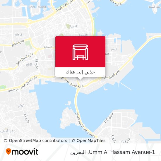 خريطة Umm Al Hassam Avenue-1