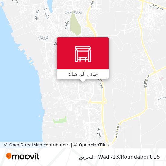 خريطة Wadi-13/Roundabout 15