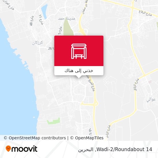 خريطة Wadi-2/Roundabout 14