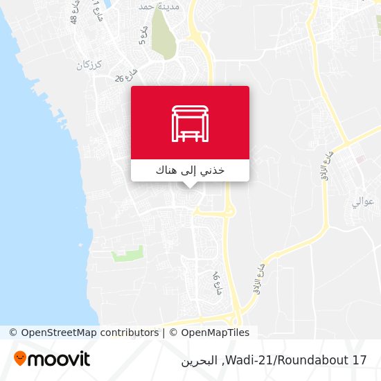 خريطة Wadi-21/Roundabout 17