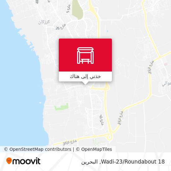 خريطة Wadi-23/Roundabout 18