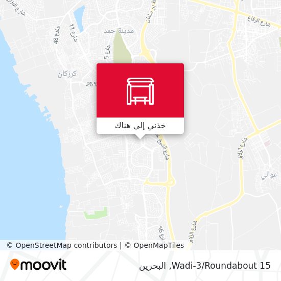 خريطة Wadi-3/Roundabout 15
