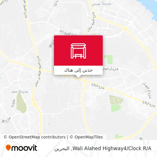خريطة Wali Alahed Highway4/Clock R/A