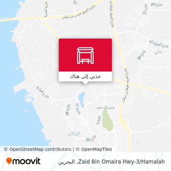 خريطة Zaid Bin Omaira Hwy-3/Hamalah