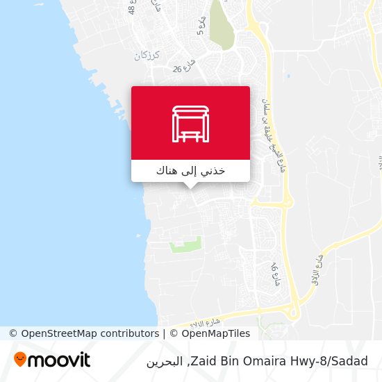 خريطة Zaid Bin Omaira Hwy-8/Sadad