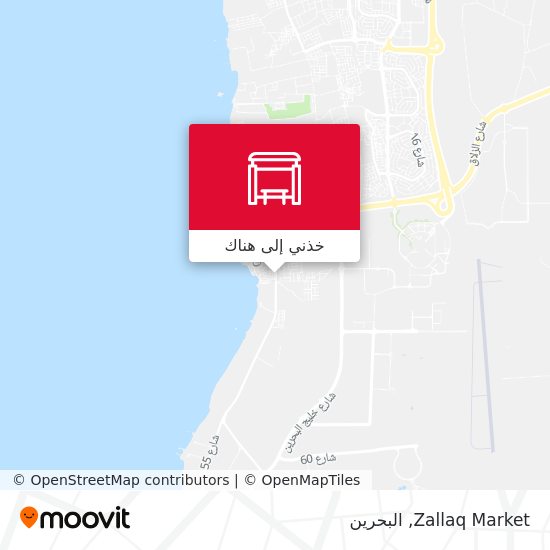 خريطة Zallaq Market