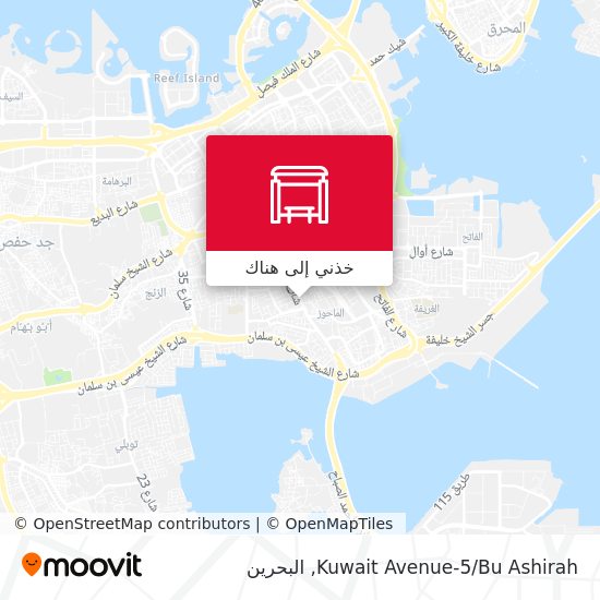 خريطة Kuwait Avenue-5/Bu Ashirah