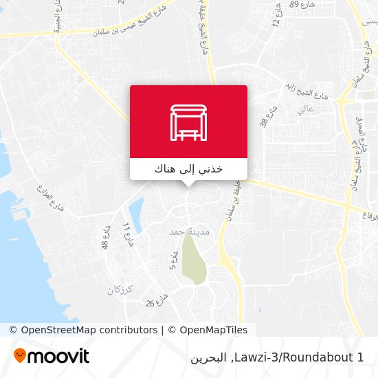 خريطة Lawzi-3/Roundabout 1