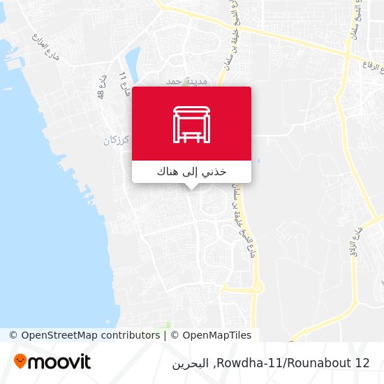خريطة Rowdha-11/Rounabout 12