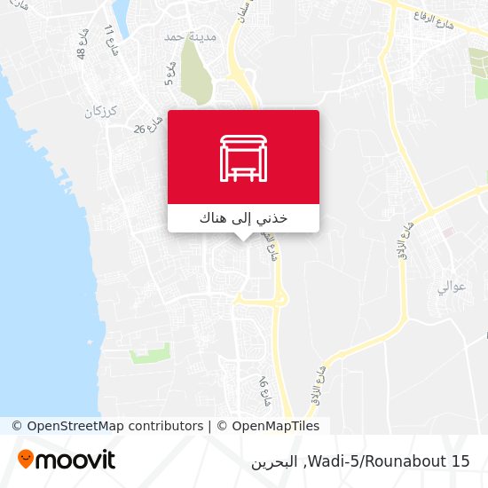 خريطة Wadi-5/Rounabout 15