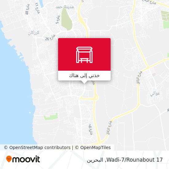 خريطة Wadi-7/Rounabout 17