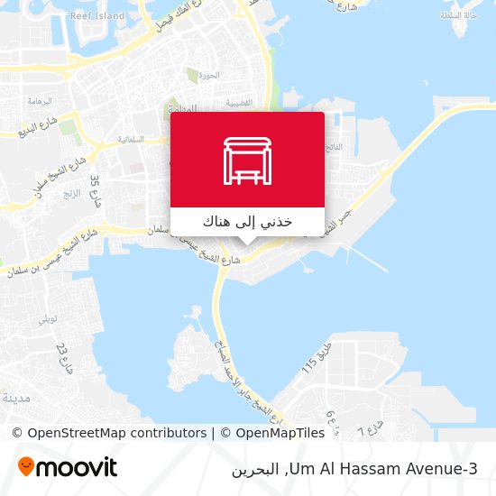 خريطة Um Al Hassam Avenue-3