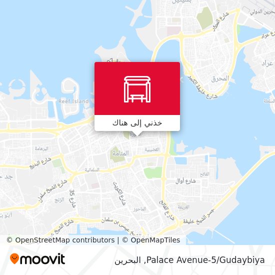 خريطة Palace Avenue-5/Gudaybiya