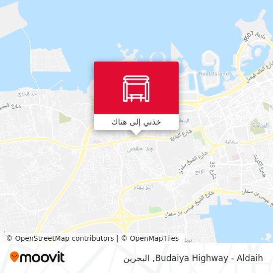 خريطة Budaiya Highway - Aldaih