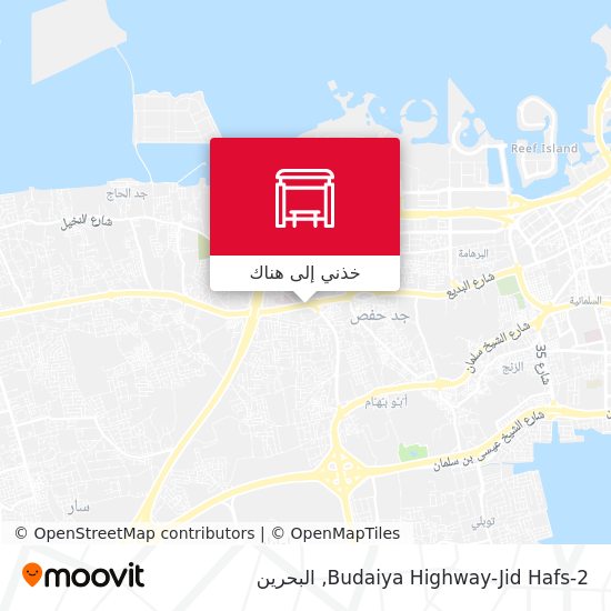 خريطة Budaiya Highway-Jid Hafs-2