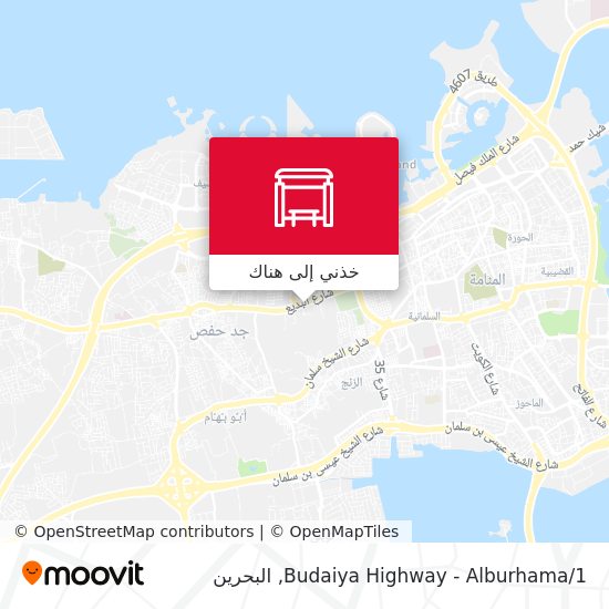 خريطة Budaiya Highway - Alburhama/1