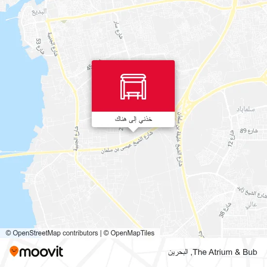 خريطة The Atrium & Bub