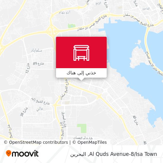 خريطة Al Quds Avenue-8/Isa Town
