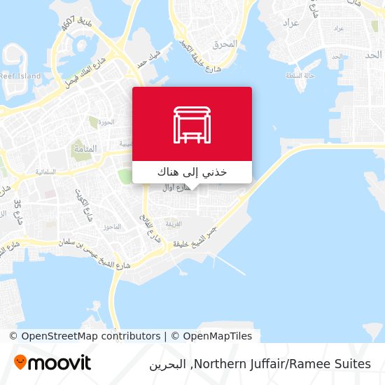 خريطة Northern Juffair/Ramee Suites