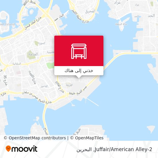 خريطة Juffair/American Alley-2