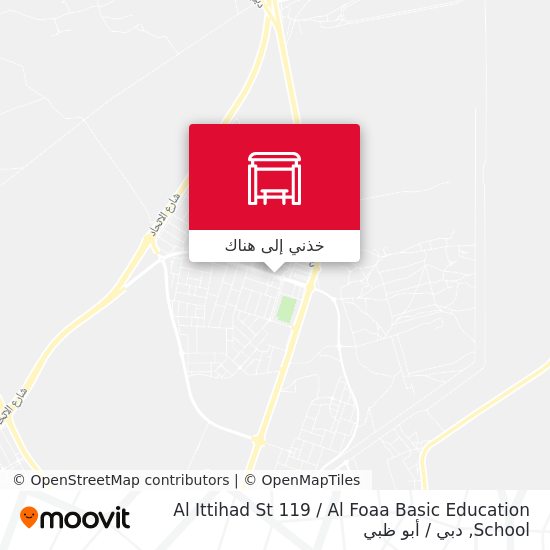 خريطة Al Ittihad St 119 / Al Foaa Basic Education School