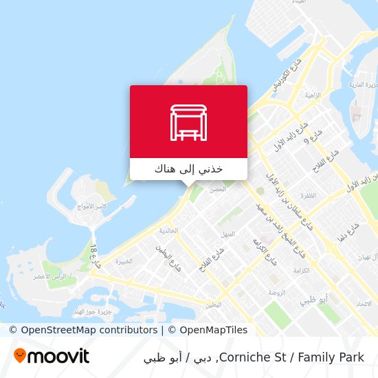 خريطة Corniche St / Family Park