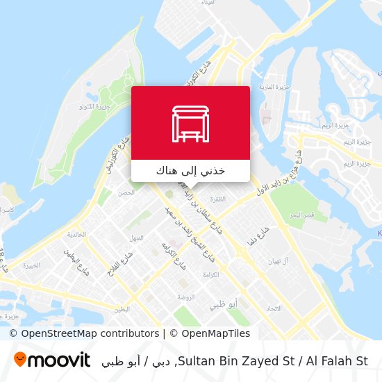 خريطة Sultan Bin Zayed St / Al Falah St