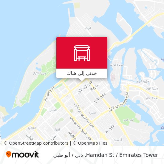 خريطة Hamdan St / Emirates Tower