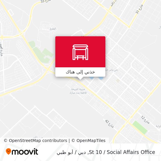 خريطة St 10 / Social Affairs Office